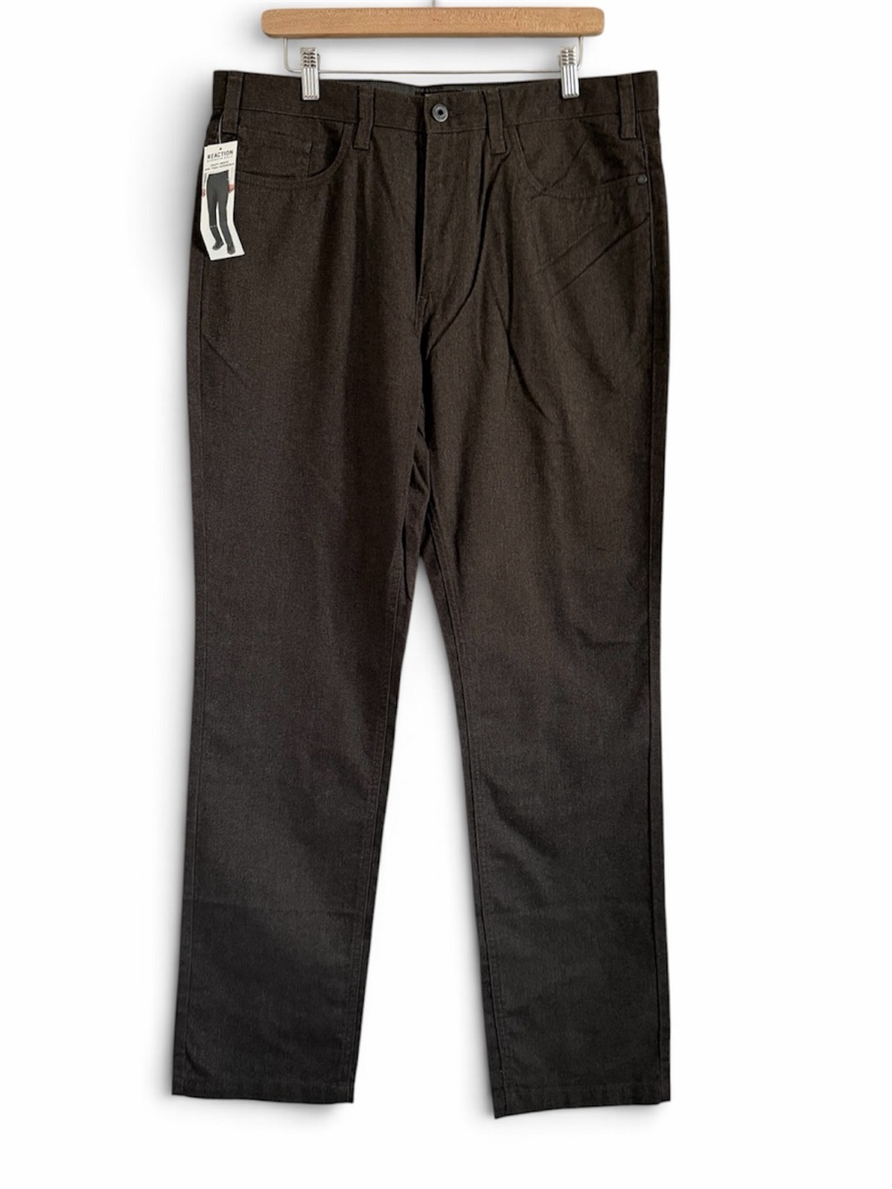 NWT Kenneth Cole Reaction Men's Dark Brown Pants